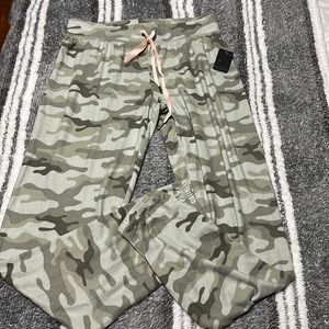 Camo jogger pajama pants
